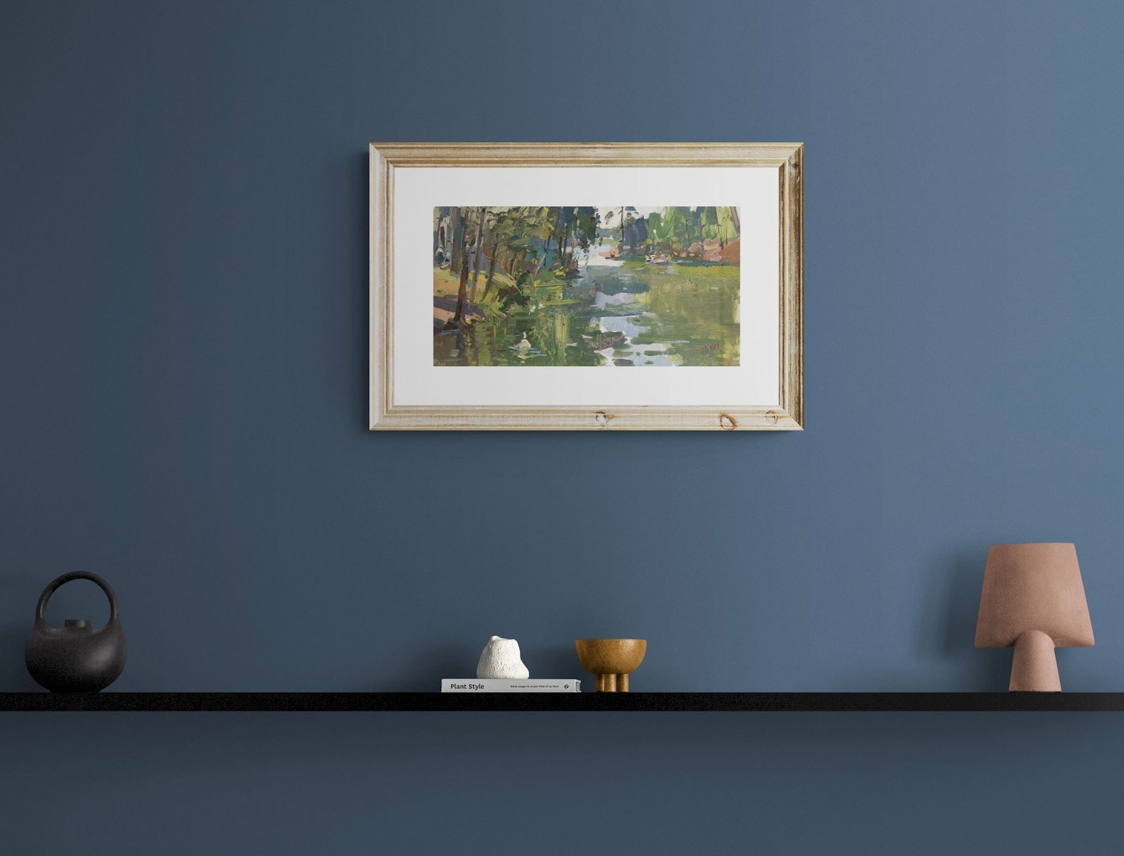 Erlih Volodymyr (Ukrainian artist), "Near Kyev", oil on cardboard - 4