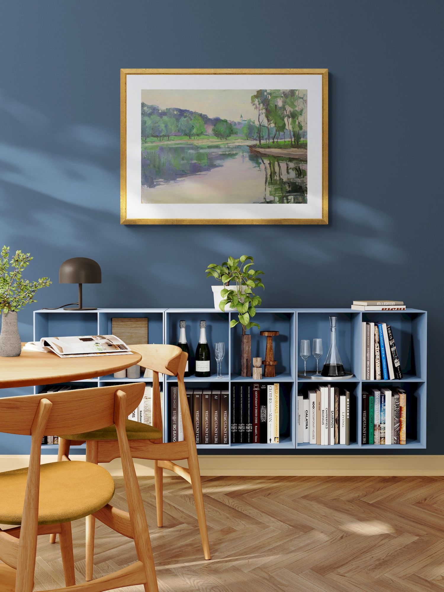 Puzyrkov Victor (Ukrainian artist), "River", oil on canvas - 4