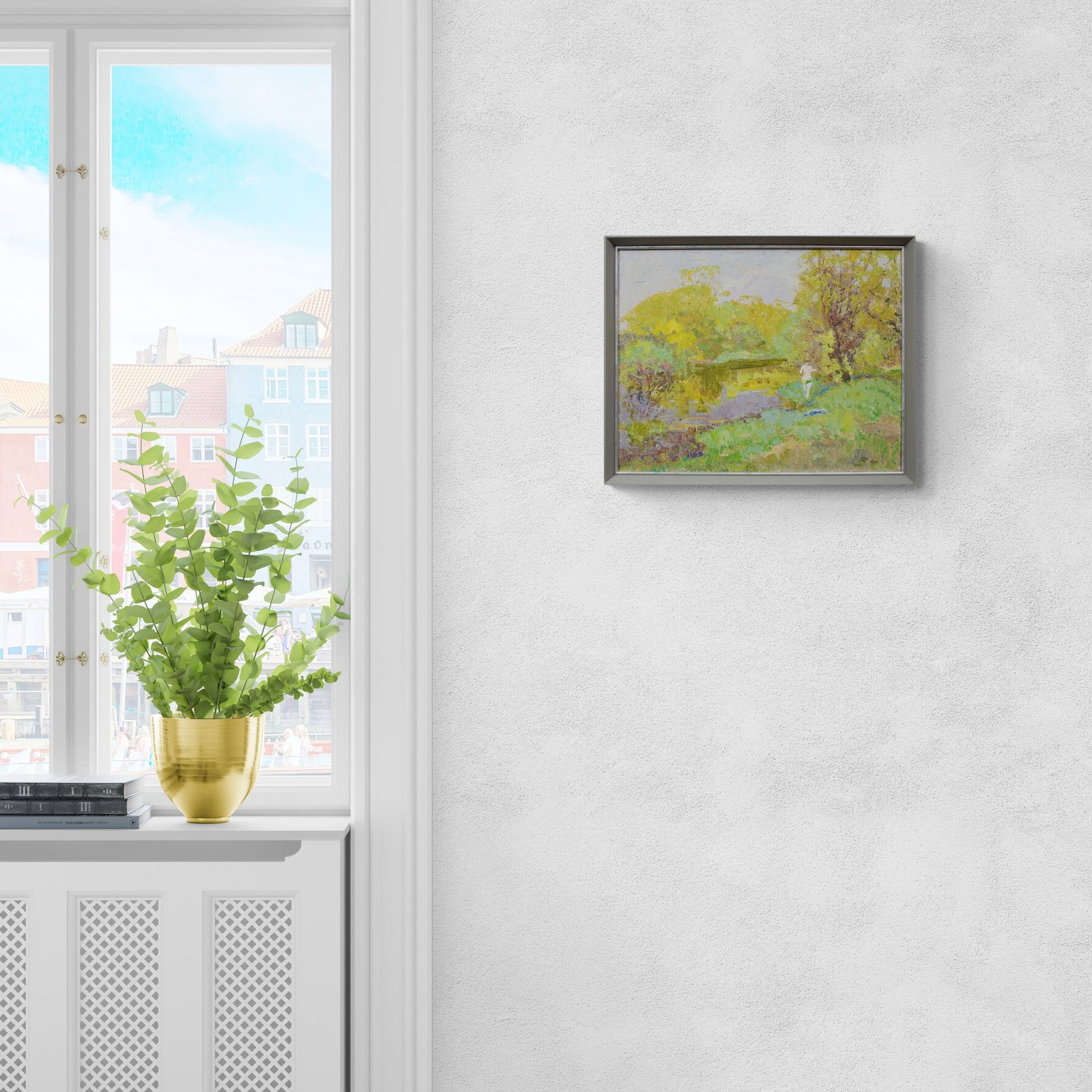 Sevastyanov Victor (Ukrainian artist), "Bather", oil on canvas - 4