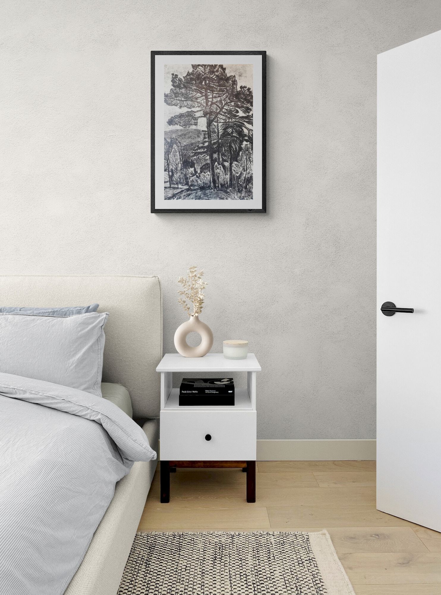 Bedzir Pavel (Ukrainian artist), "Pine", ink on paper - 3