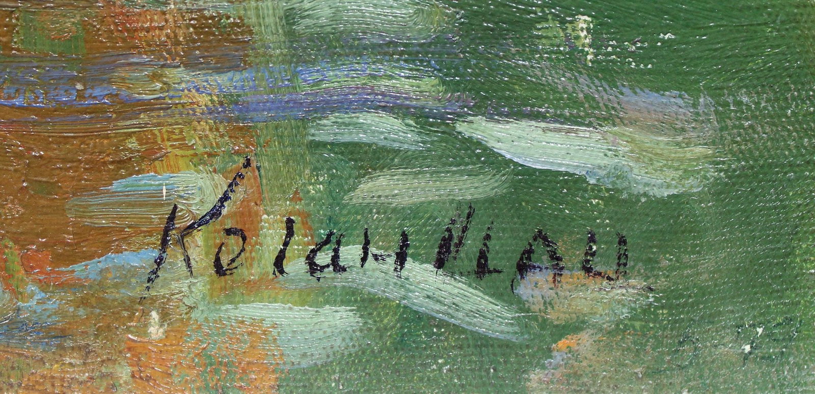 Kogan-Shatz Matviy (Ukrainian artist), "By the river", oil on canvas - 2