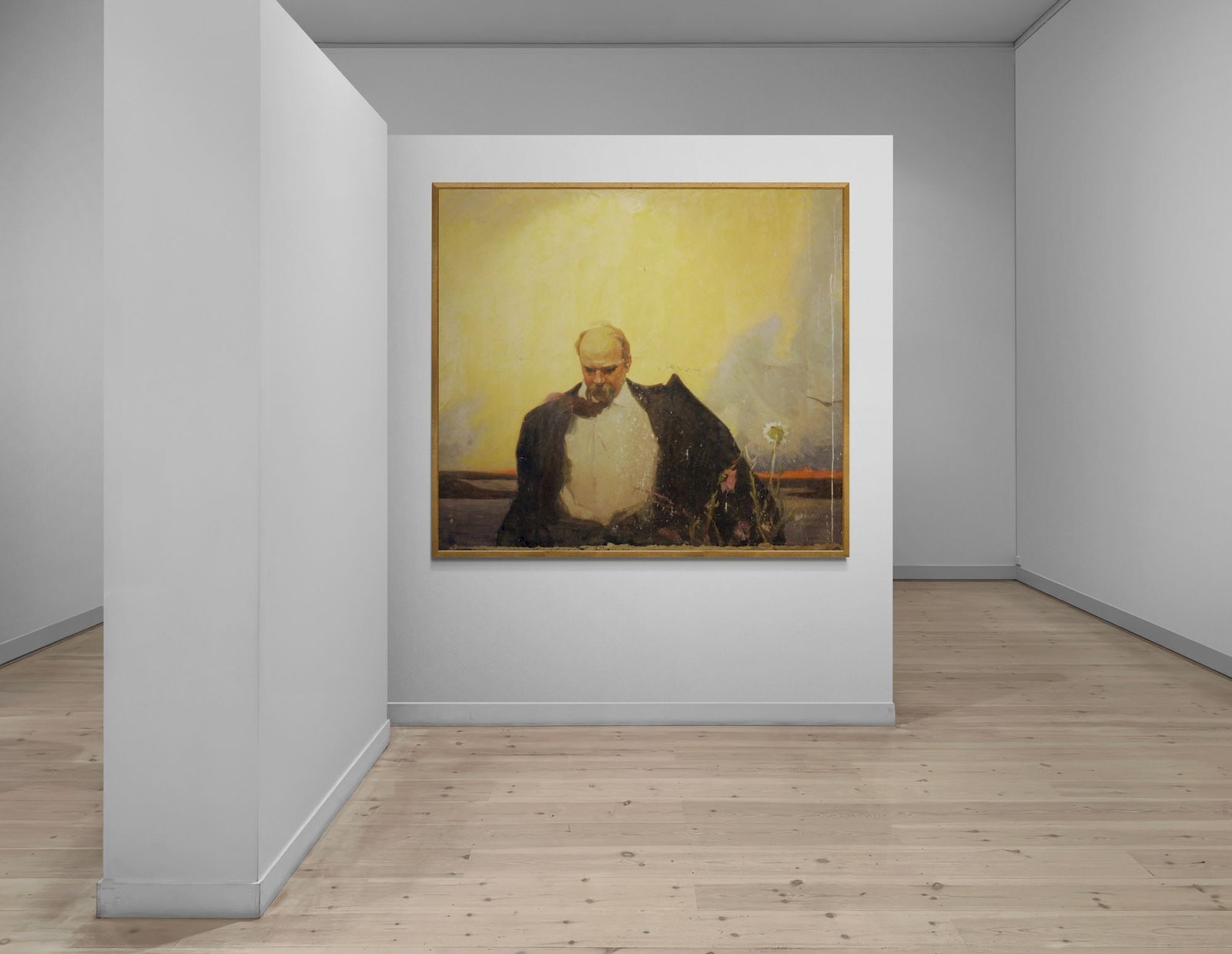 Unidentified (Ukrainian artist), "Taras Shevchenko (copy M. Bozhiy)", oil on canvas - 2