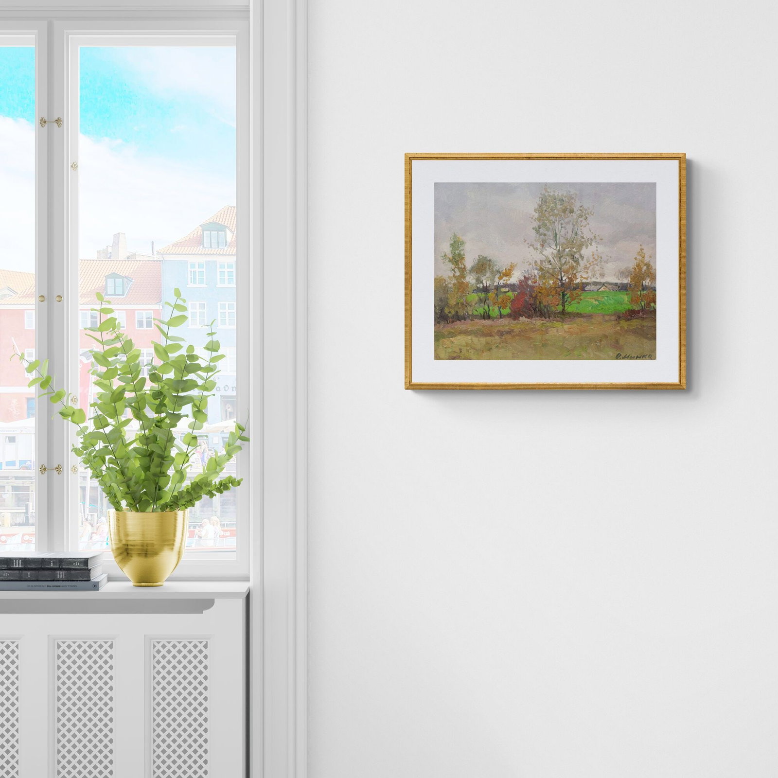 Mynka Olexandr (Ukrainian artist), "Margin", oil on cardboard - 4