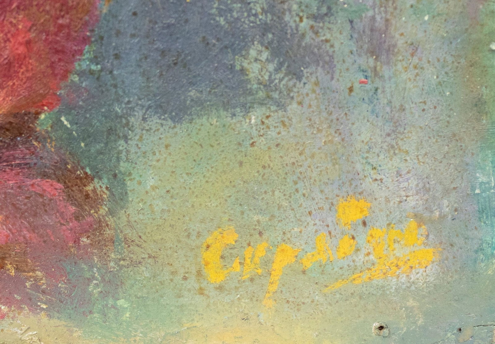 Skryabin Petro (Ukrainian artist), "Phlox", oil on cardboard - 2