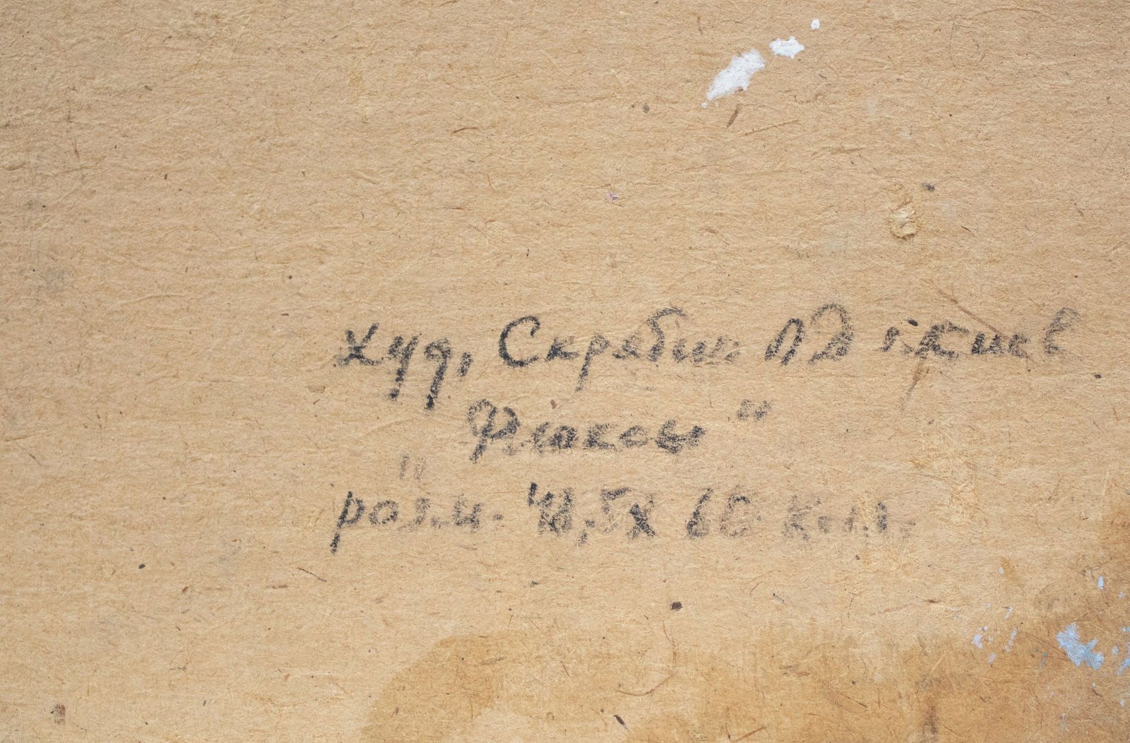 Skryabin Petro (Ukrainian artist), "Phlox", oil on cardboard - 4