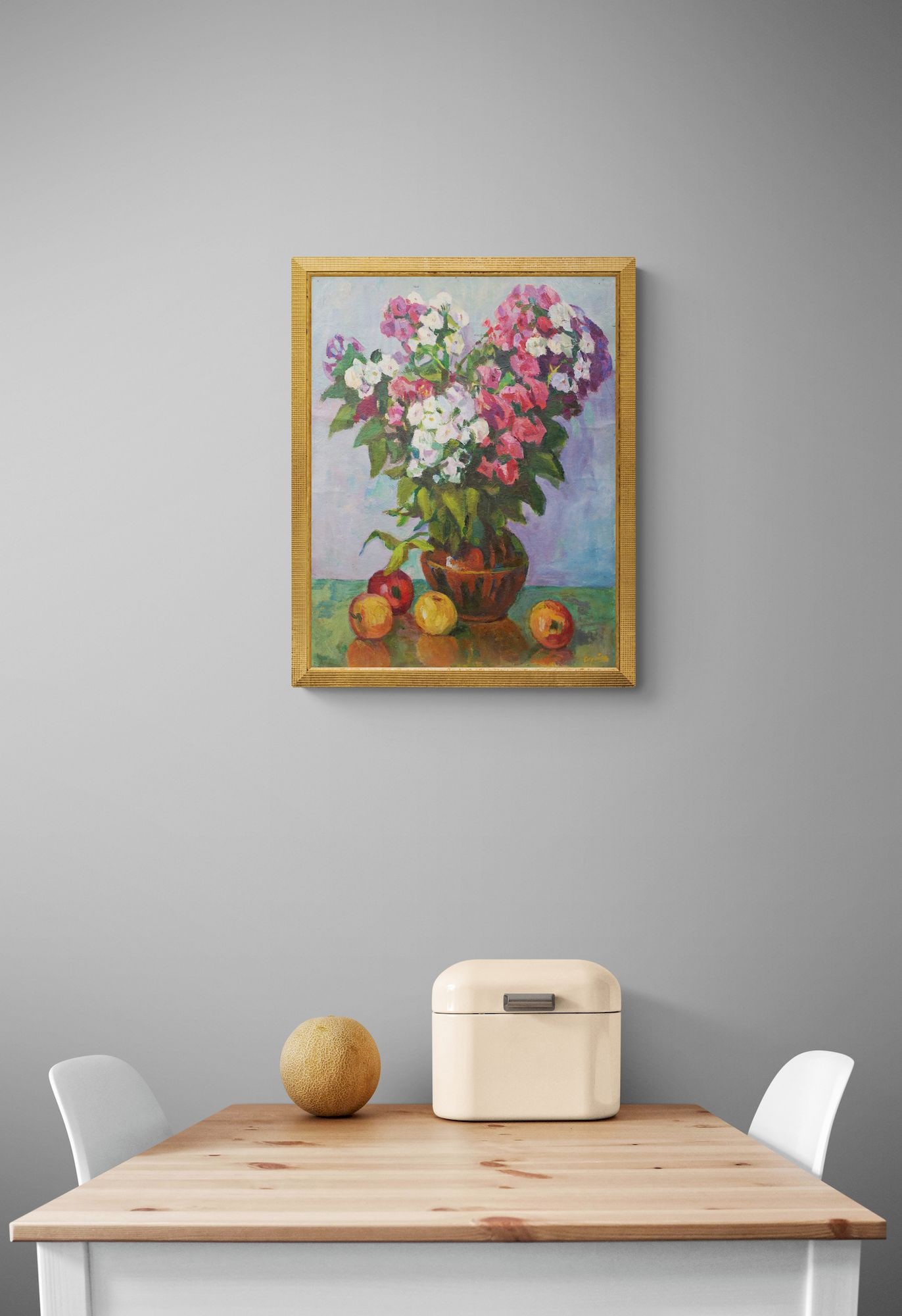 Skryabin Petro (Ukrainian artist), "Phlox", oil on cardboard - 5