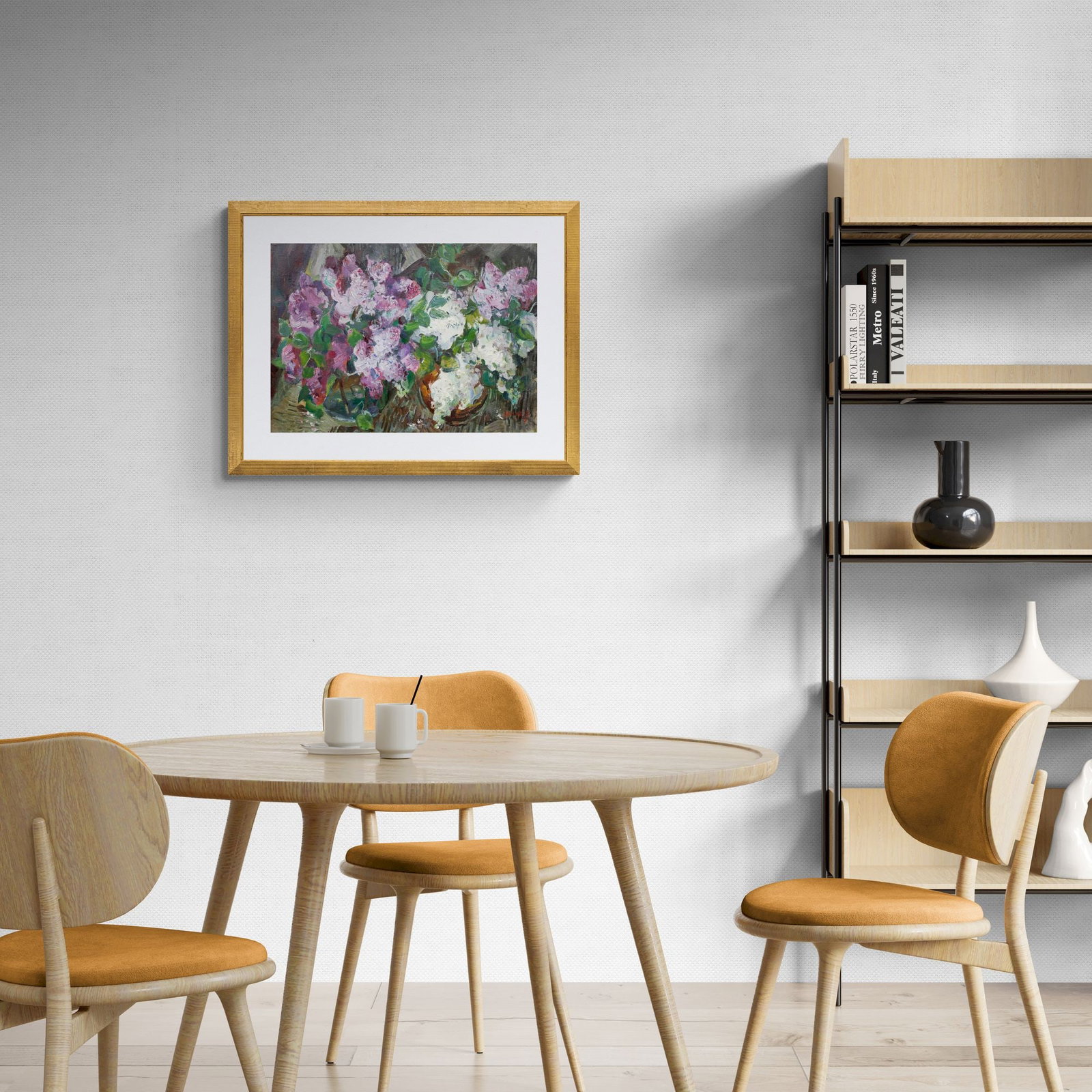 Erlih Volodymyr (Ukrainian artist), "May lilacs", oil on canvas - 4