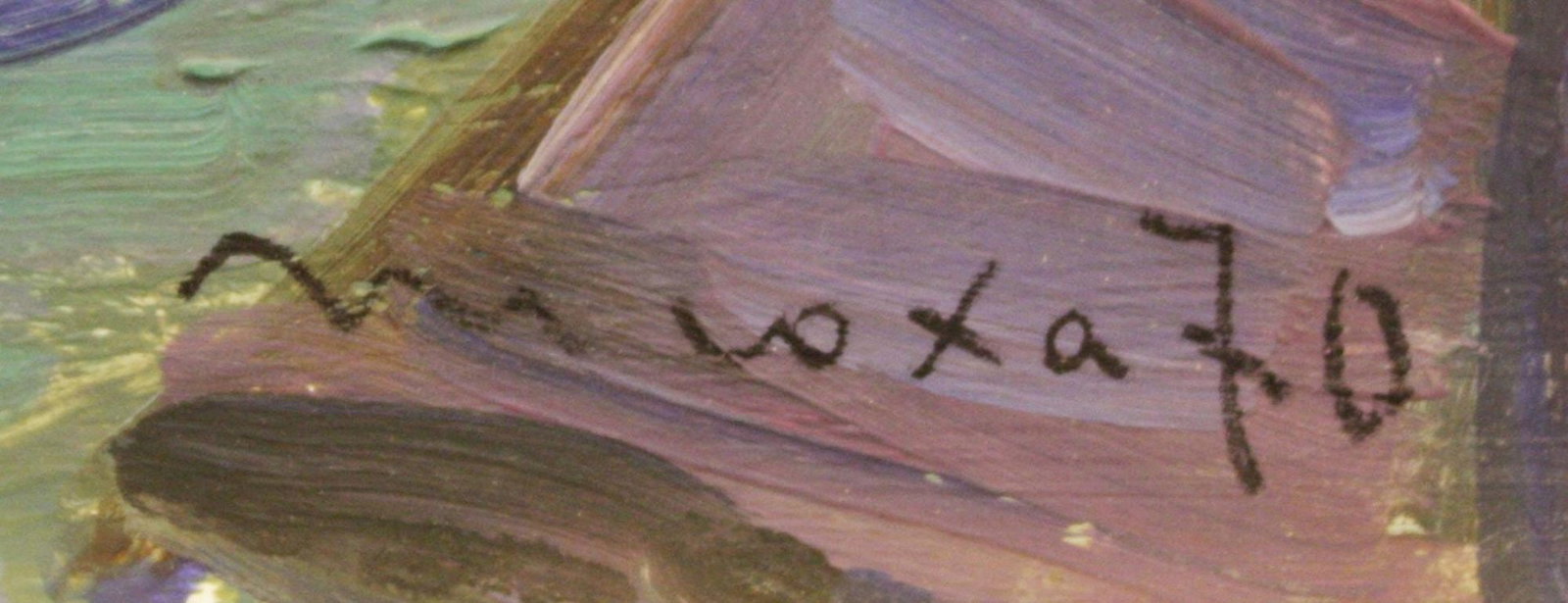 Tyukha Ivan (Ukrainian artist), "Morning", oil on cardboard - 2