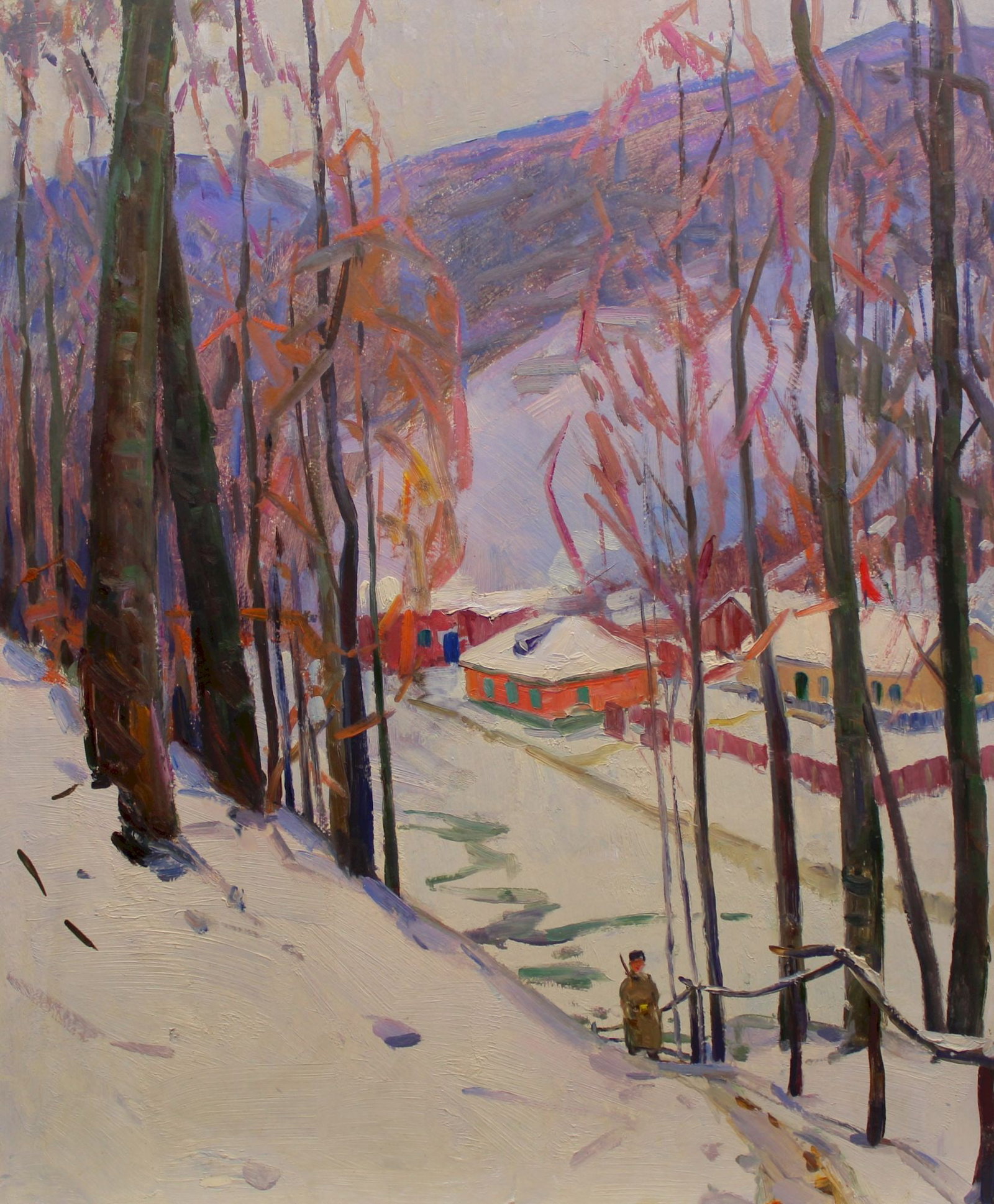 Baghdasaryan Grigoryi (Ukrainian artist), "Still life", oil on cardboard: Title: Baghdasaryan Grigoryi (Ukrainian artist), "Still life", oil on cardboard Artist: Baghdasaryan Grigoryi Gaykovich Description: ARTIST: Baghdasaryan Grigoryi Gaykovich, Ukrainian artist TITLE: