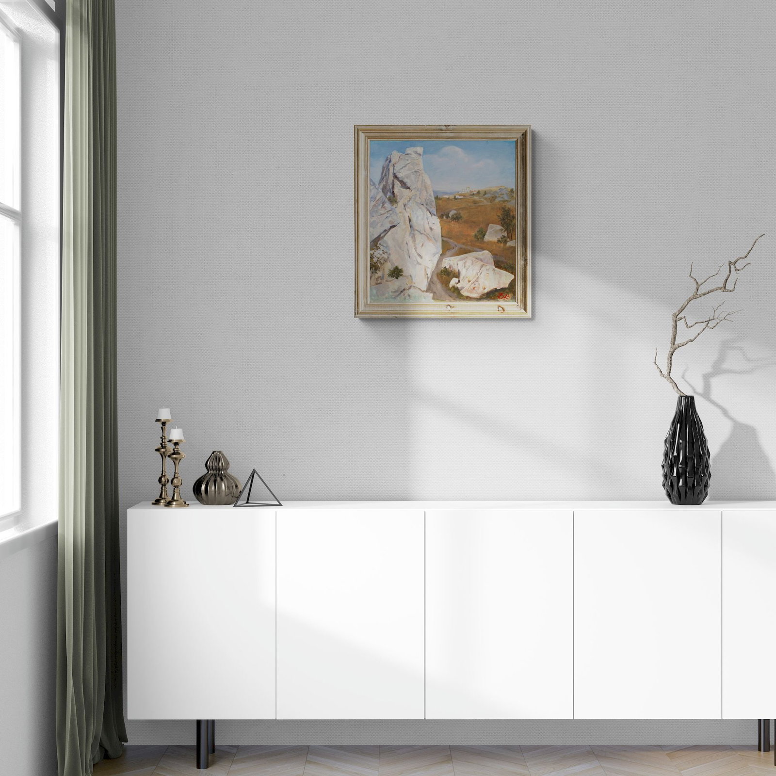 Vasyukov Petro (Ukrainian artist), "Old Crimea", oil on canvas - 4