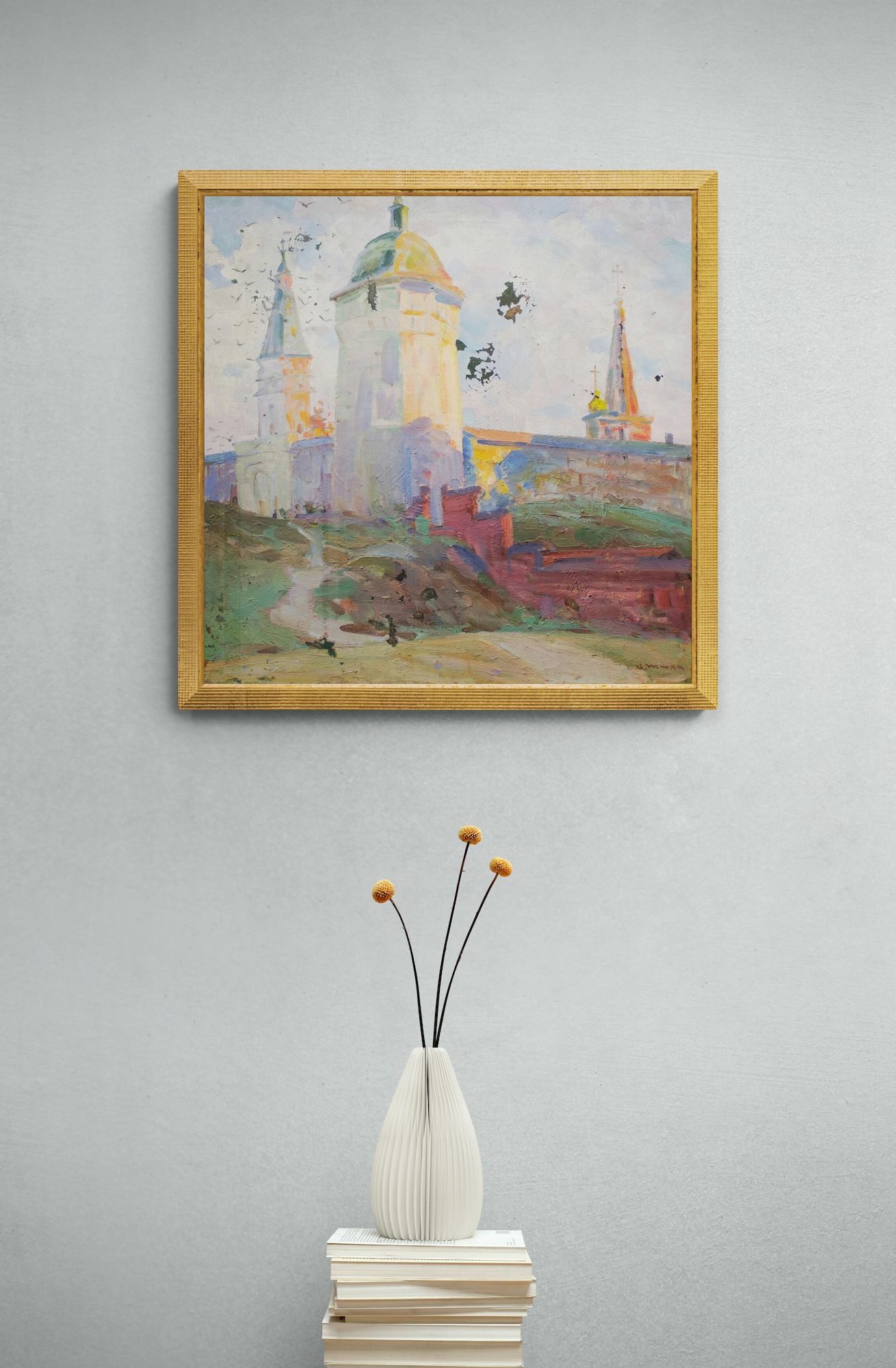 Tyukha Ivan (Ukrainian artist), "In Yaroslavl city", oil on canvas - 4