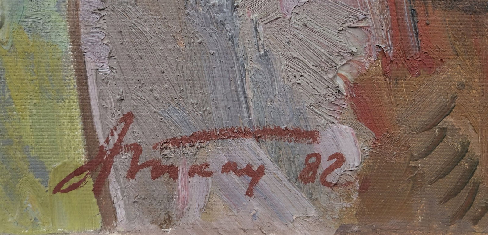 Tkach Anatoly (Ukrainian artist), "Spring still life", oil on canvas - 2