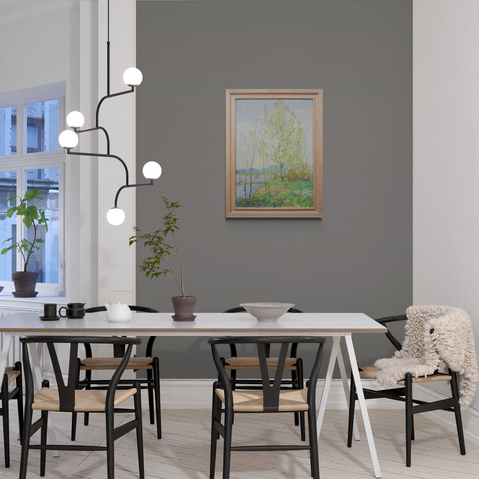 Sevastyanov Victor (Ukrainian artist), "Looking into the distance", oil on canvas on cardboard - 5