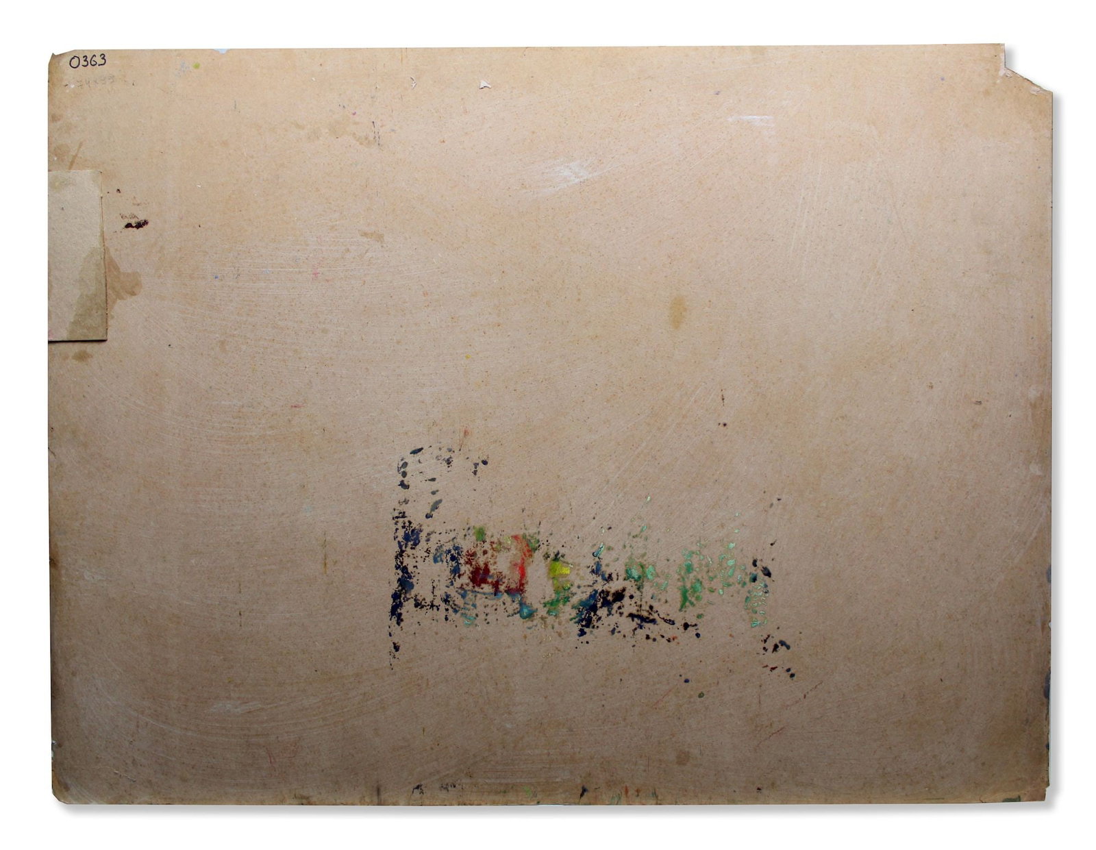 Unidentified (Ukrainian artist), "Port", oil on canvas - 2