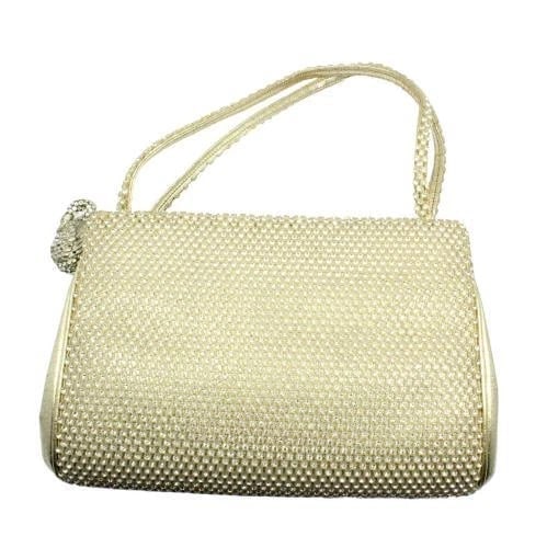 Judith Leiber Swarovski Crystal Swan White Clutch Purse Evening Bag (1 of 11)