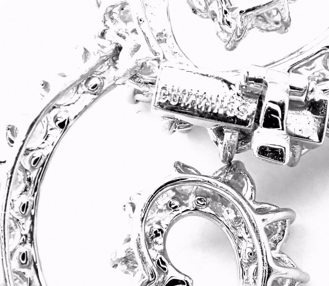 Rare! Authentic Angela Cummings Platinum 34ct Diamond Necklace 1995 - 7