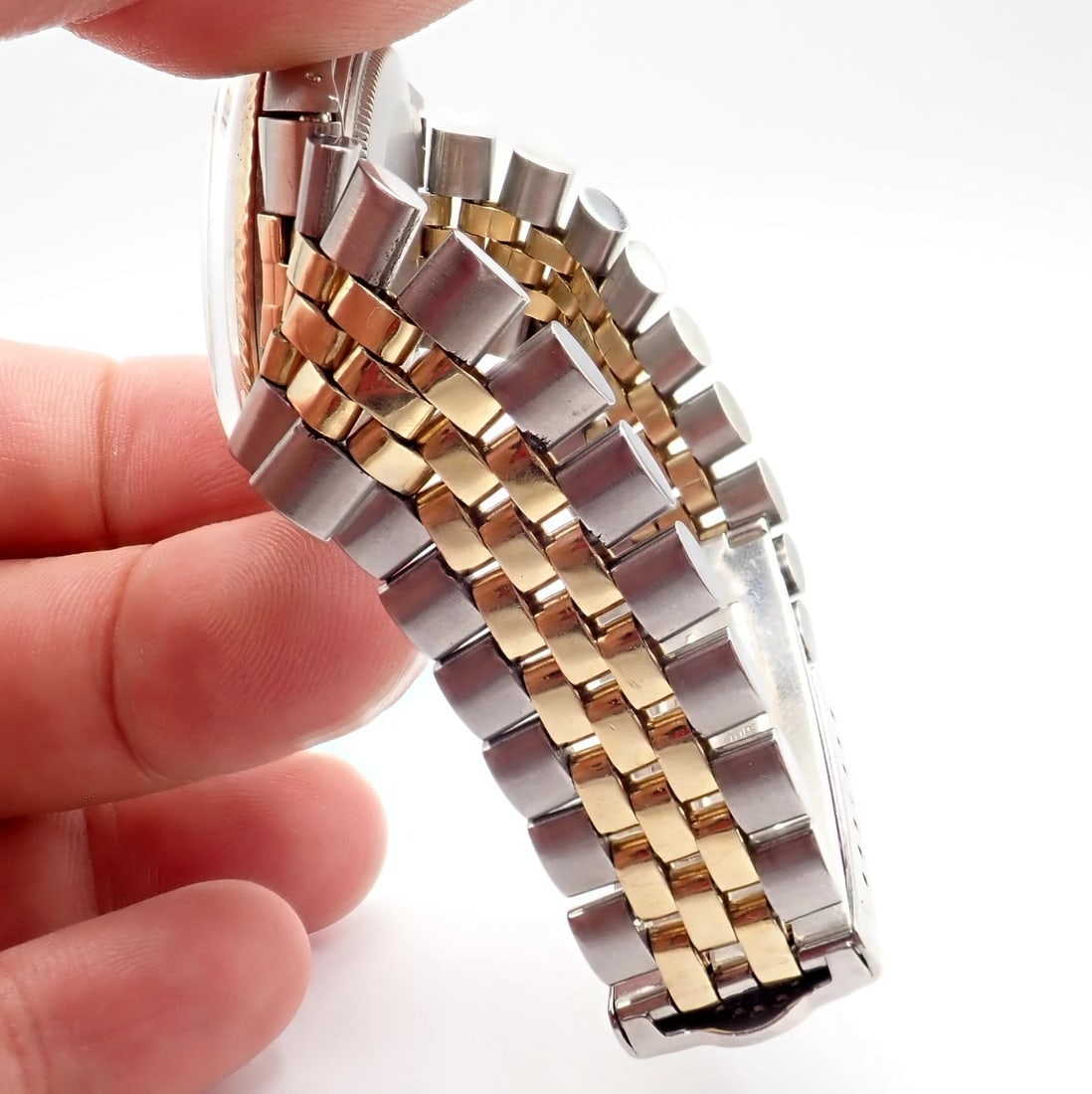 Rolex Oyster Perpetual Watch Datejust 36mm Stainless 18K Gold Jubilee Band Mens - 10