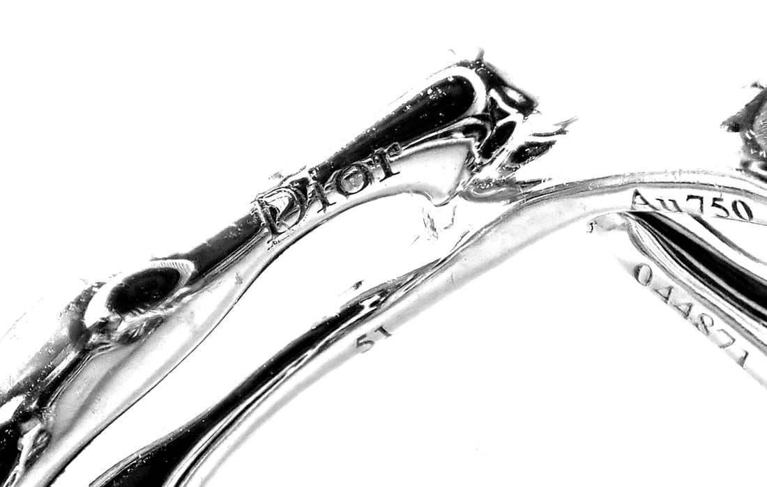 Christian Dior Milly Carnivora Epinosa 18k Gold Diamond Peridot Tourmaline Ring - 12