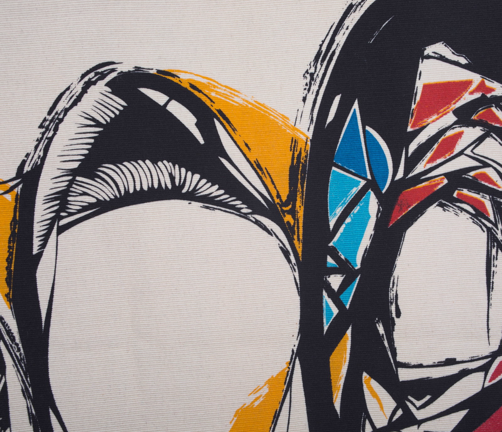 Home / Mathieu Mategot tapestry Robert Four silk screened signed Totem - 6