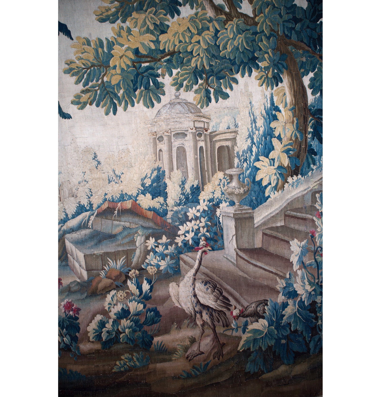 Home / Large French verdure forest Hand weaved 18th. Aubusson - 7