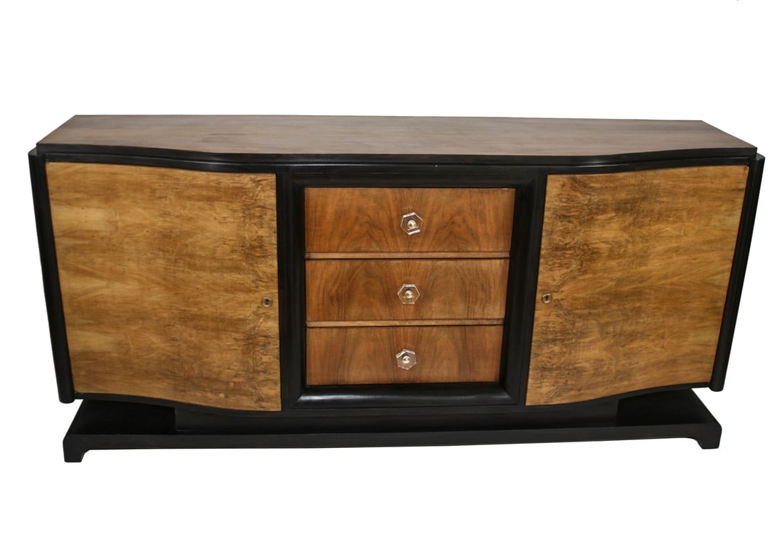 Home / FRENCH ART DECO CUBIST MODERNIST SIDEBOARD DOMINIQUE ADNET - 6