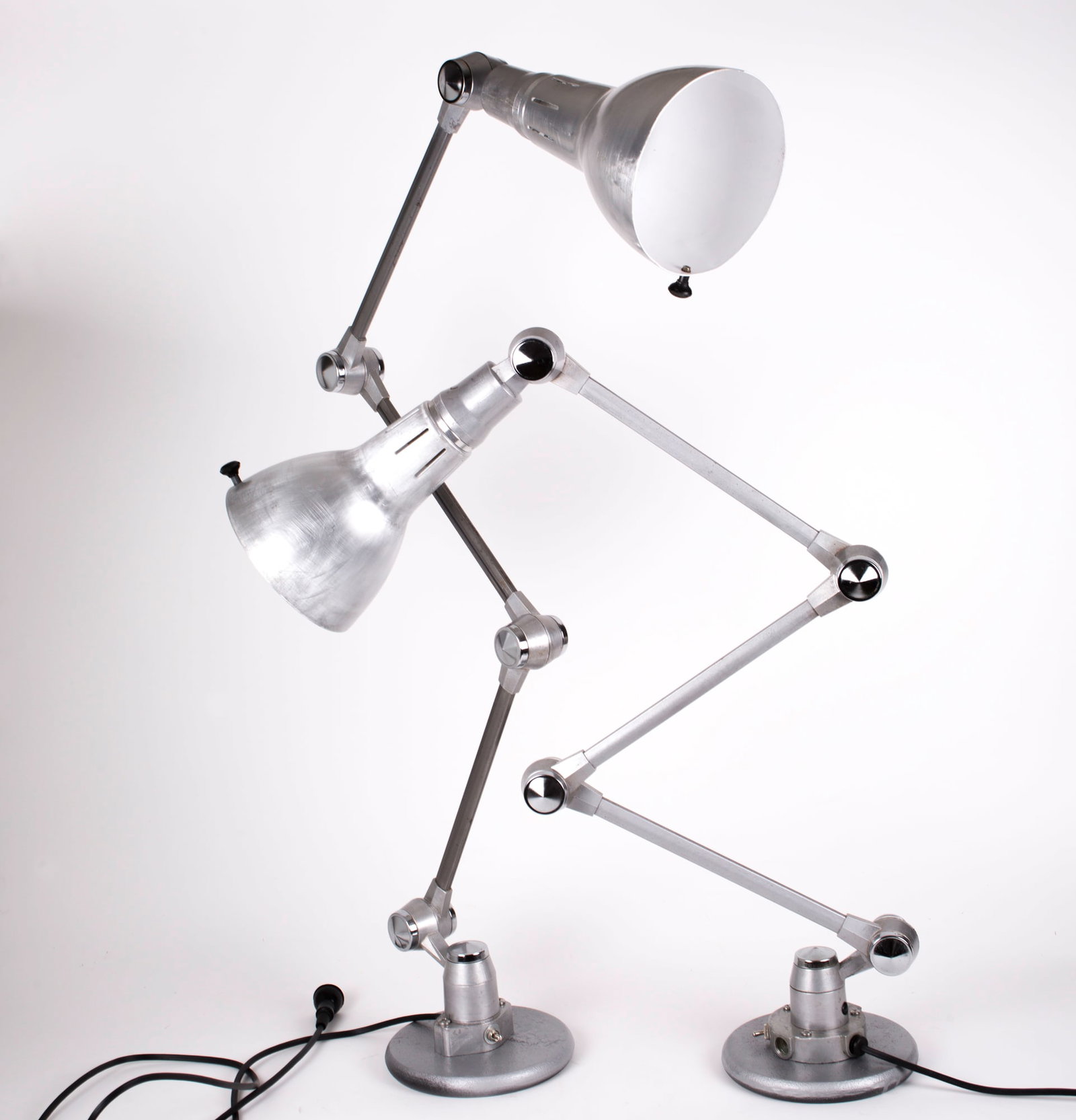 Home / Pair of FRENCH INDUSTRIAL JIELDE MODERNIST LAMP DOMECQ LAC: Pair of FRENCH INDUSTRIAL JIELDE MODERNIST LAMP DOMECQ LAC Reserve: $1,200.00 Shipping:Domestic: Flat-rate of $160.00 to anywhere within the contiguous U.S.International: Foreign