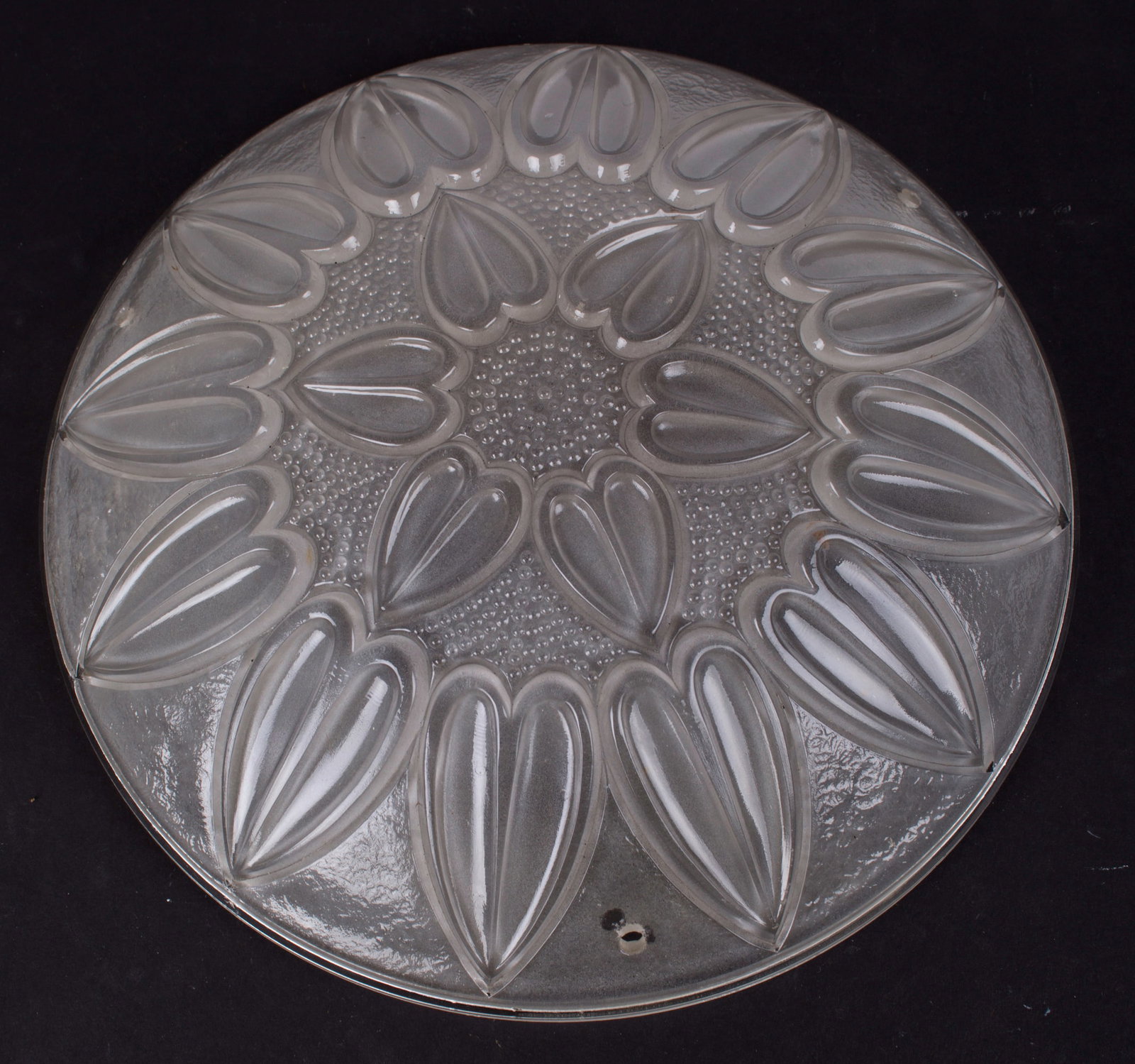 Home / FRENCH Art-Deco Chandelier Sabino clear pressed glass - 3