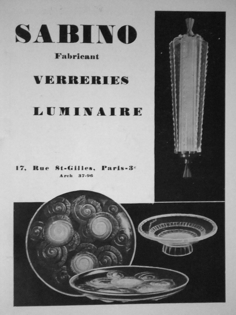 Home / FRENCH Art-Deco Chandelier Sabino clear pressed glass - 6