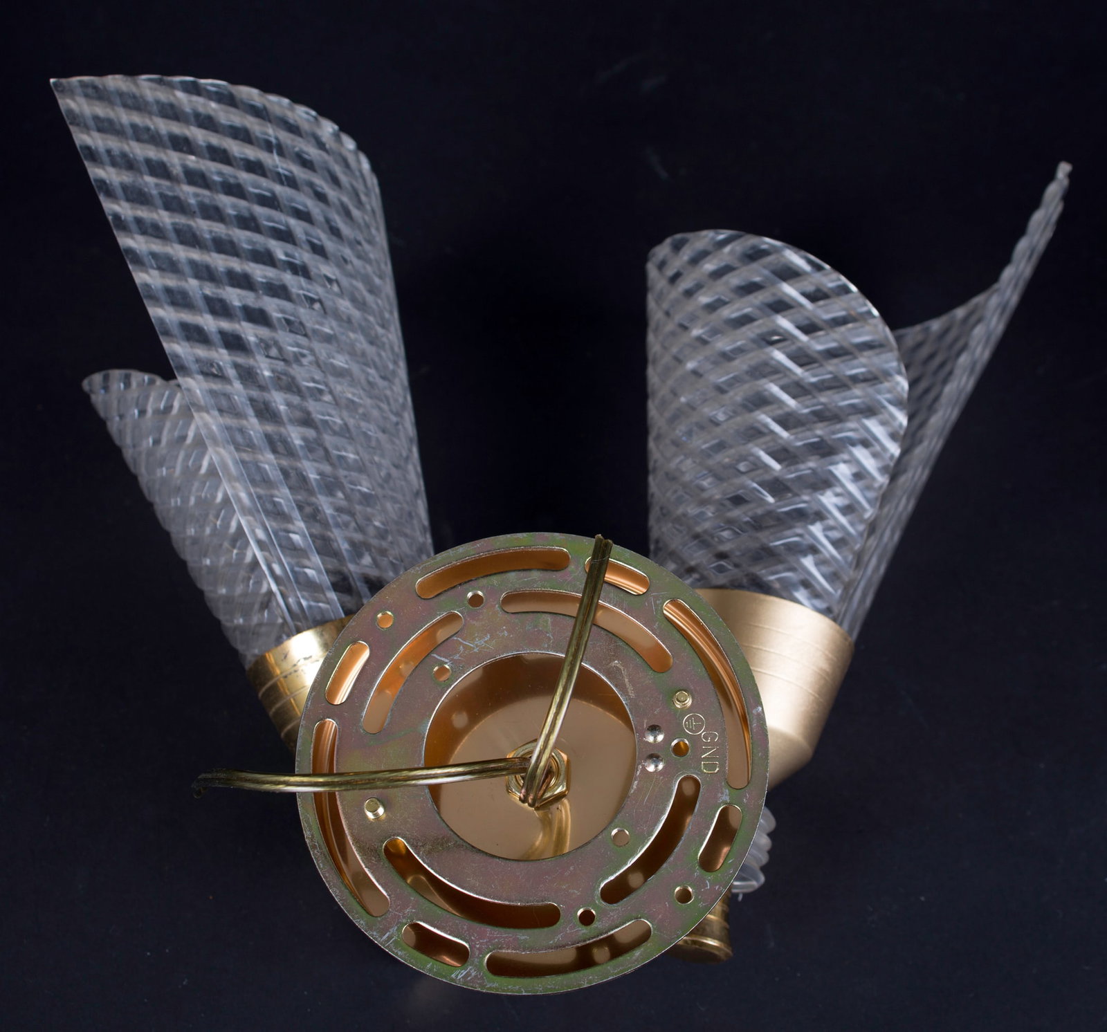 Home / pair of Sconces maison Lunel French mid century - 4