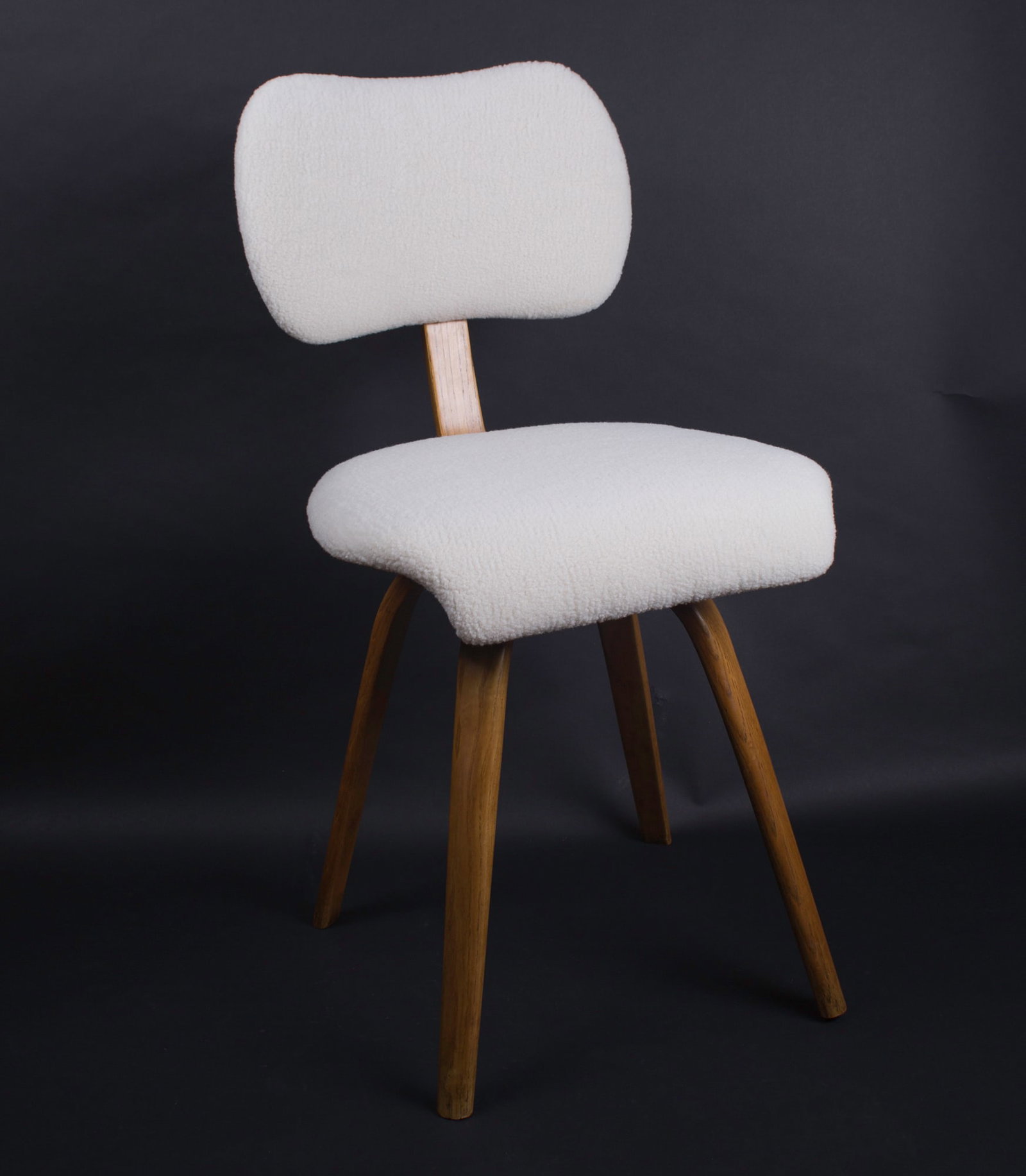 Home / Set of 4 chairs Bow Wood Wilhelm Von Bode Edition Steiner 1950 - 6