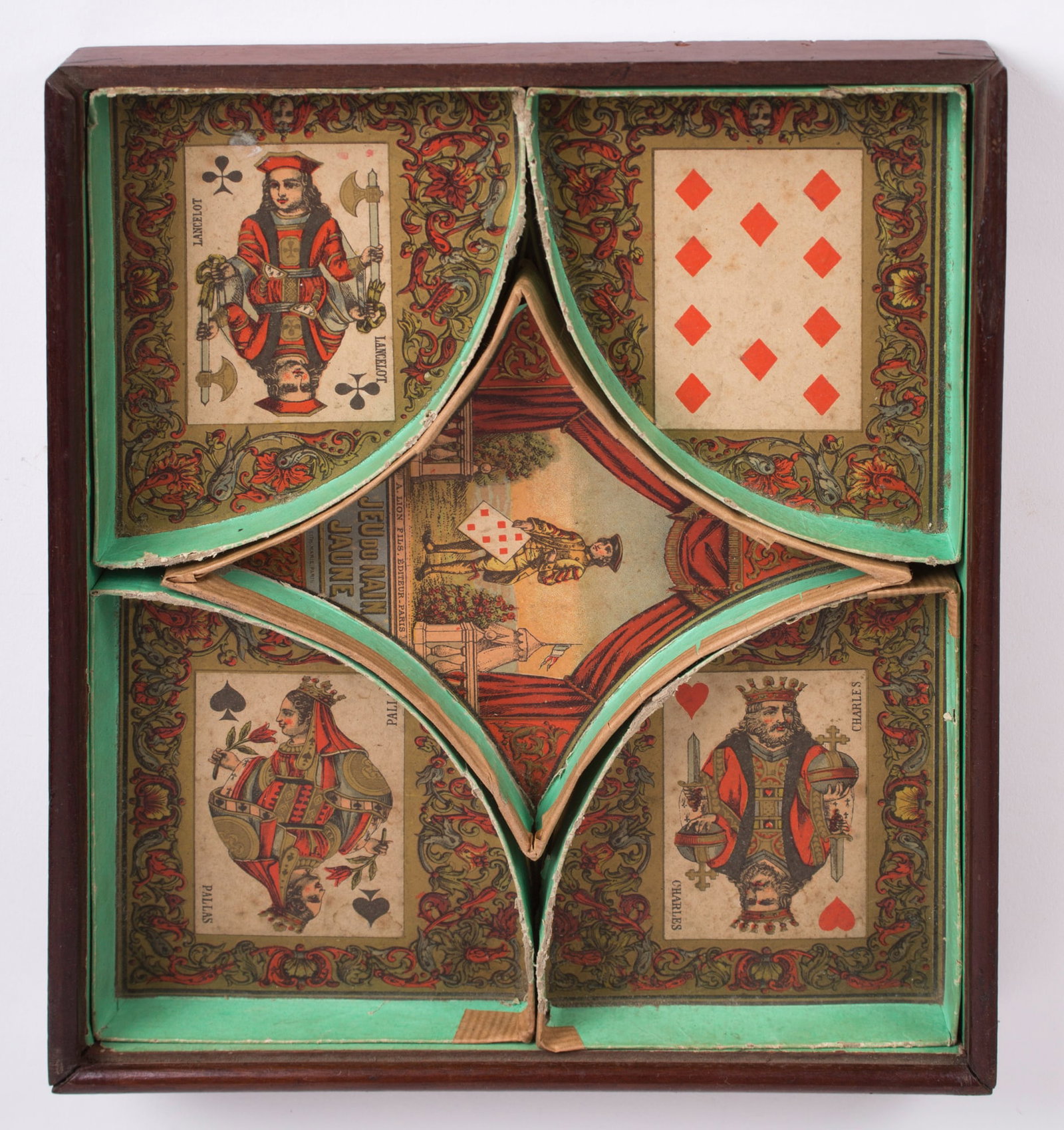 Home / French board game Nain Jaune 1850/1880 French suite Tom Pouce: French board game Nain Jaune 1850/1880 French suite Tom Pouce Reserve: $220.00 Shipping:Domestic: Flat-rate of $35.00 to anywhere within the contiguous U.S.International: Foreign