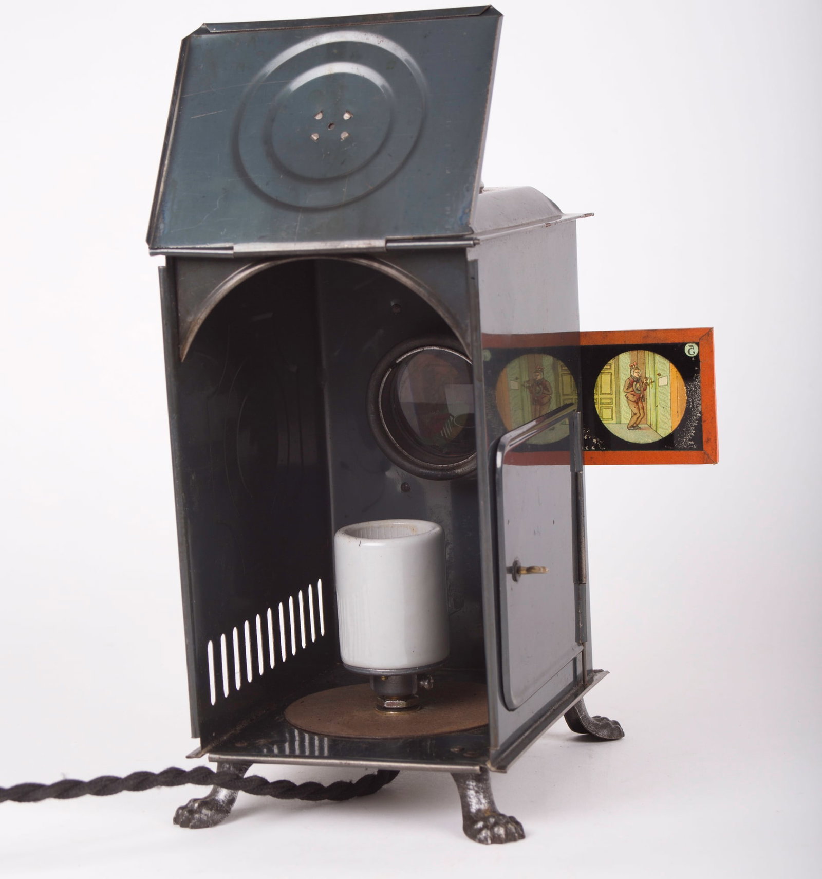 Home / German magic Lantern Gebrüder Bing 1880 GBN - 5