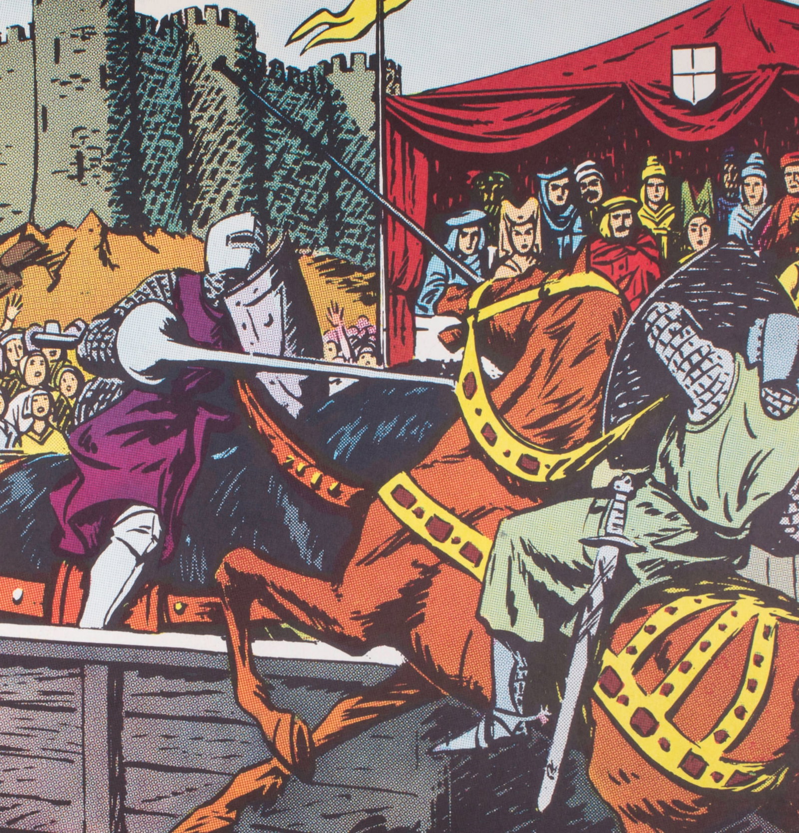 Home / Vintage History French School Poster, Sudel , plate 4 and 8 double si - 3