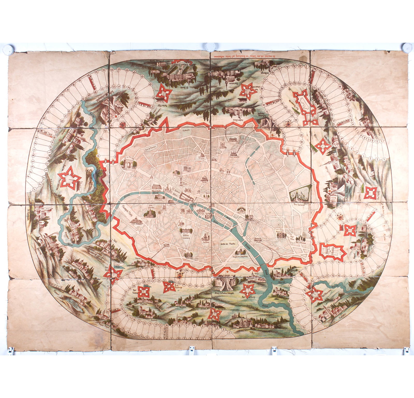 Home / German Ludo game Paris map Franco-German War 1871: German Ludo game Paris map Franco-German War 1871 Reserve: $420.00 Shipping: Domestic: Flat-rate of $65.00 to anywhere within the contiguous U.S. International: Foreign shipping rates are&#