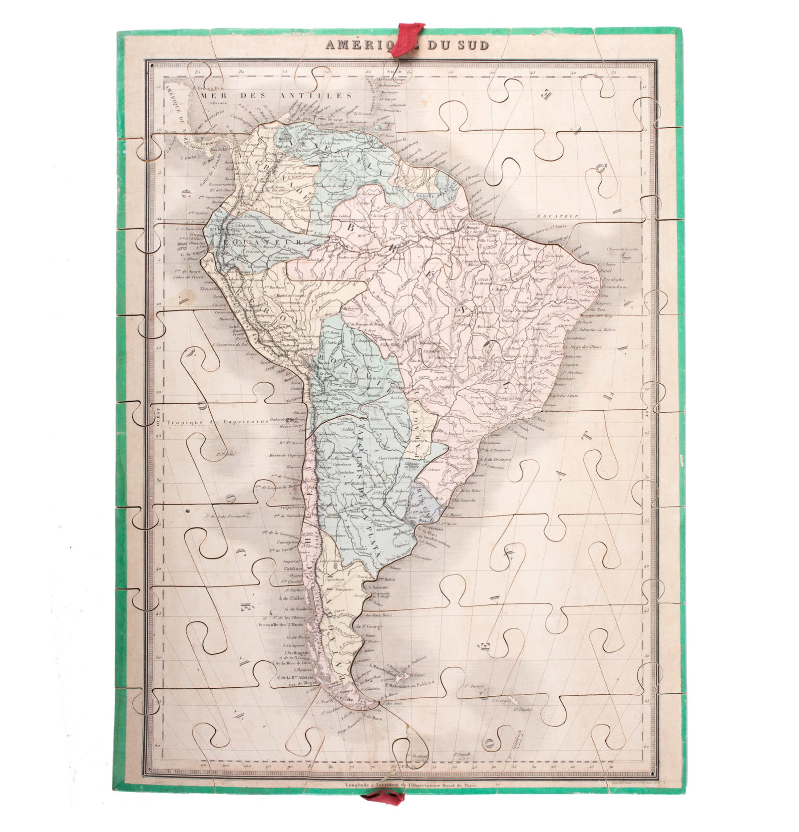 Home / French jigsaw puzzle by Auguste Logerot full set 19th Century Fremin g - 5