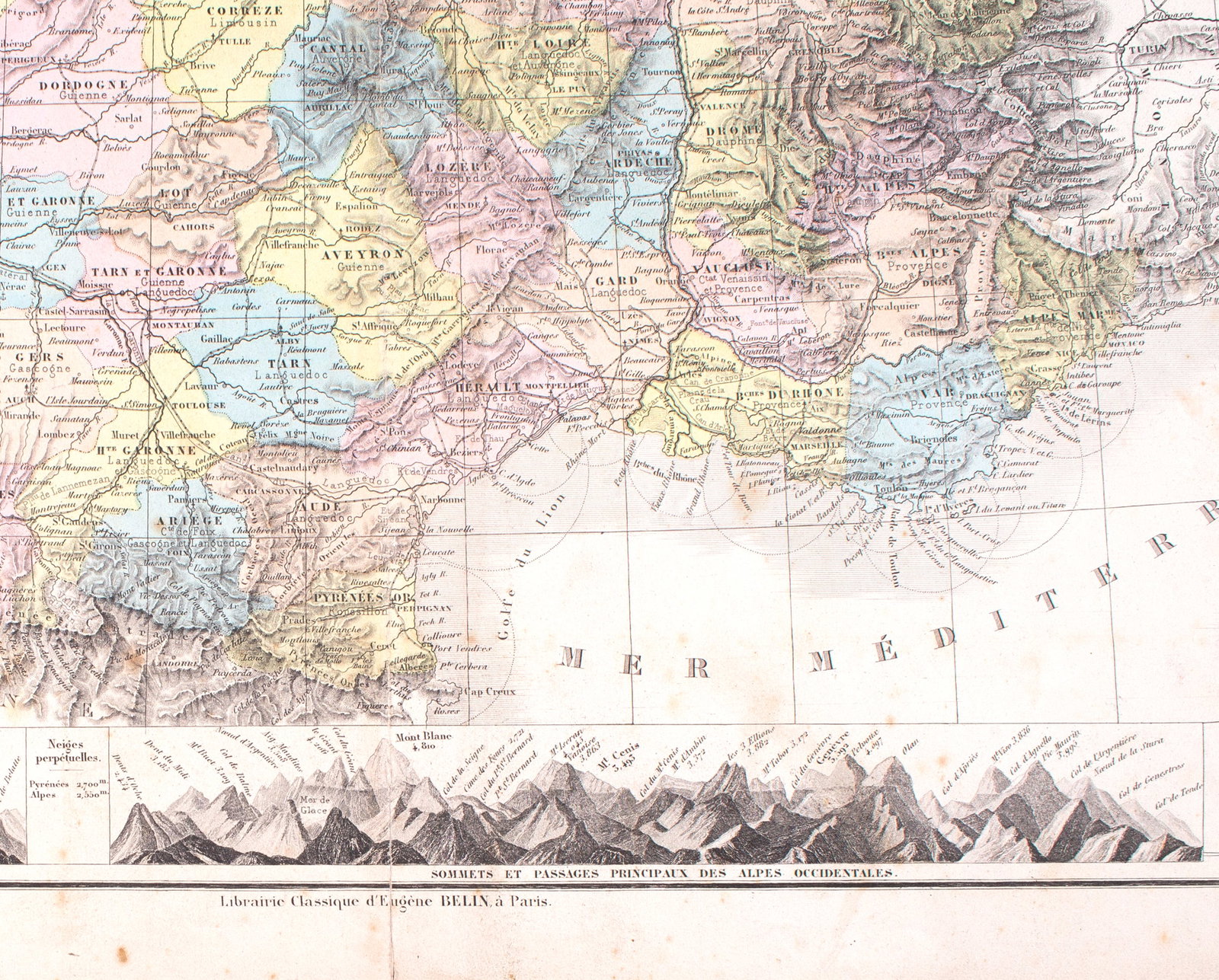 Home / French road map of FranceDrioux and Leroy 1860 - 2