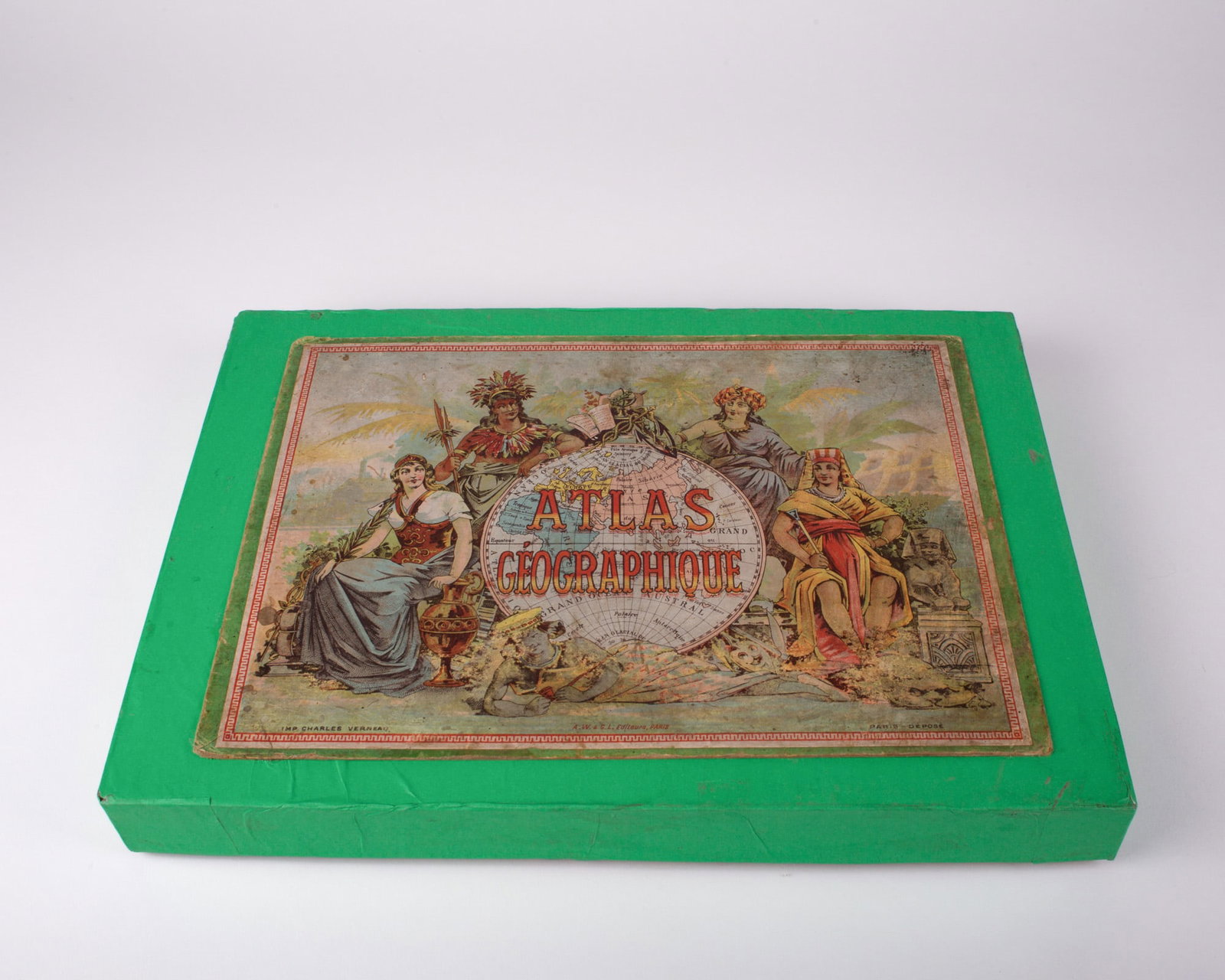 Home / Barbie du Bocage dissected Atlas puzzle Maison Basset 19th Century box set (1 of 7)
