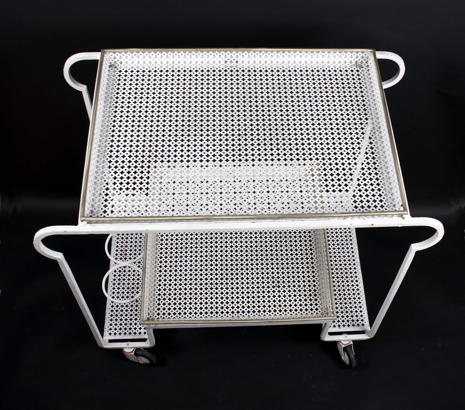 Home / FRENCH MODERNIST serving table MATEGOT original paint - 6