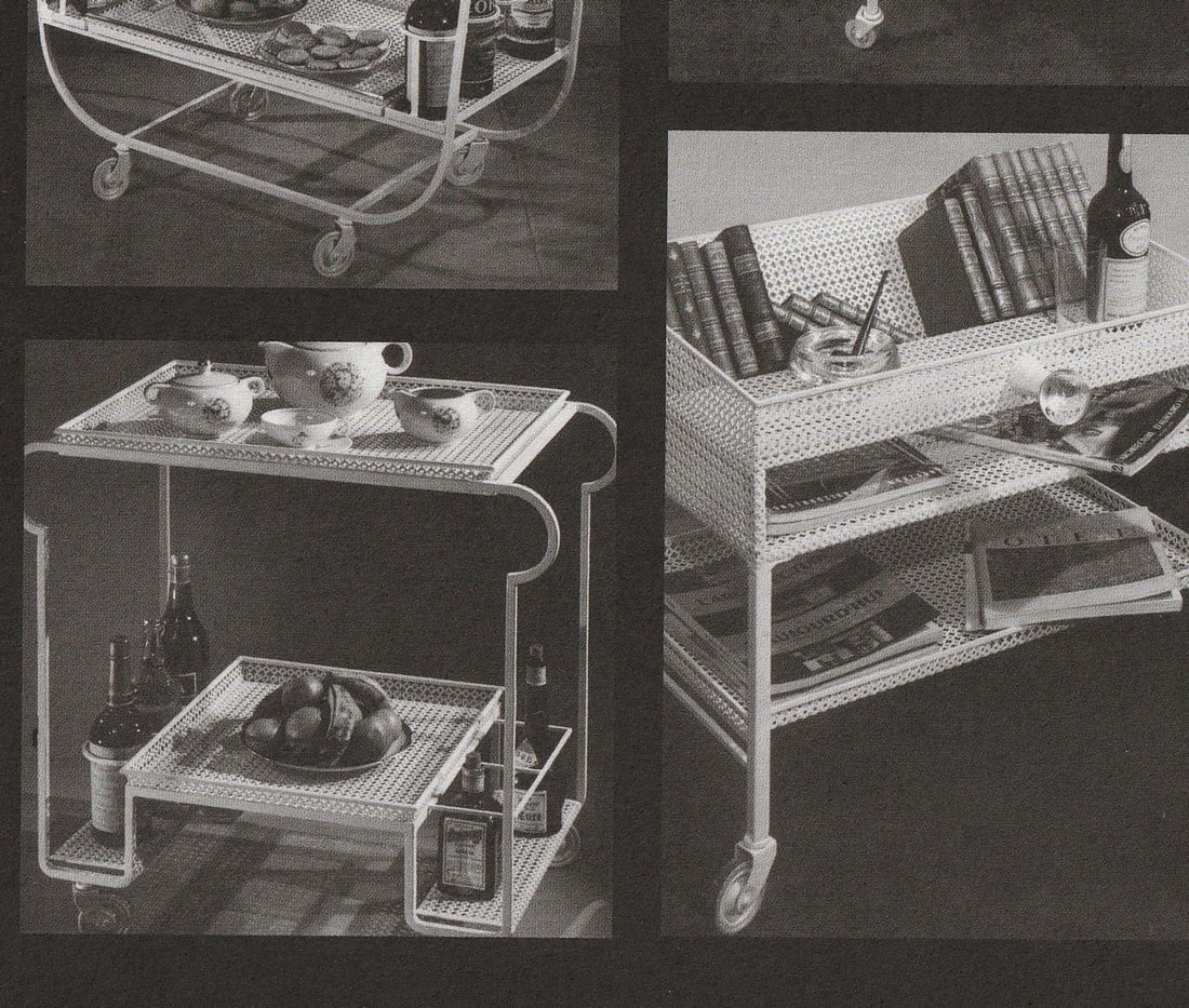 Home / FRENCH MODERNIST serving table MATEGOT original paint - 8