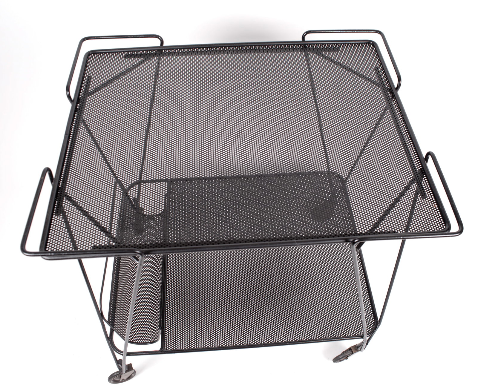 Home / FRENCH MODERNIST Black serving table MATEGOT Mid century - 2