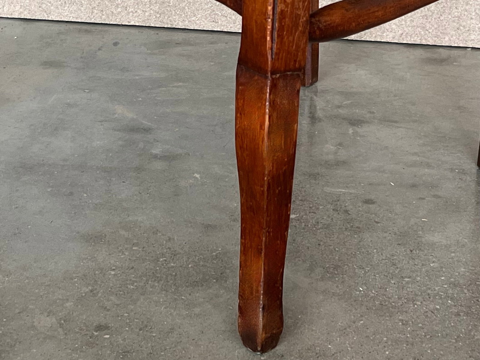 19th Set of Eight Spanish Armchairs With Cane Seat - 8