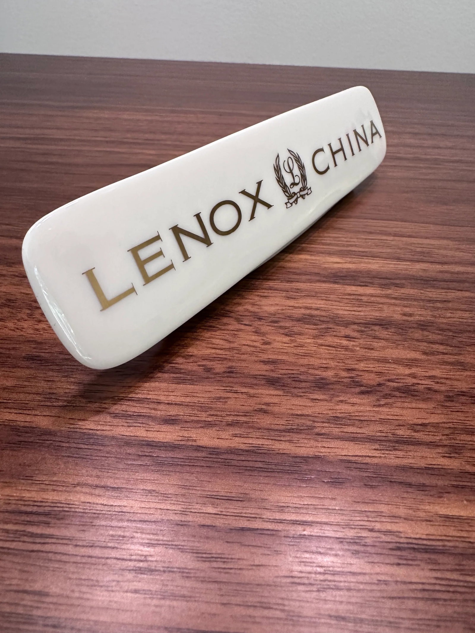 Lenox China Porcelain Display Sign - 2