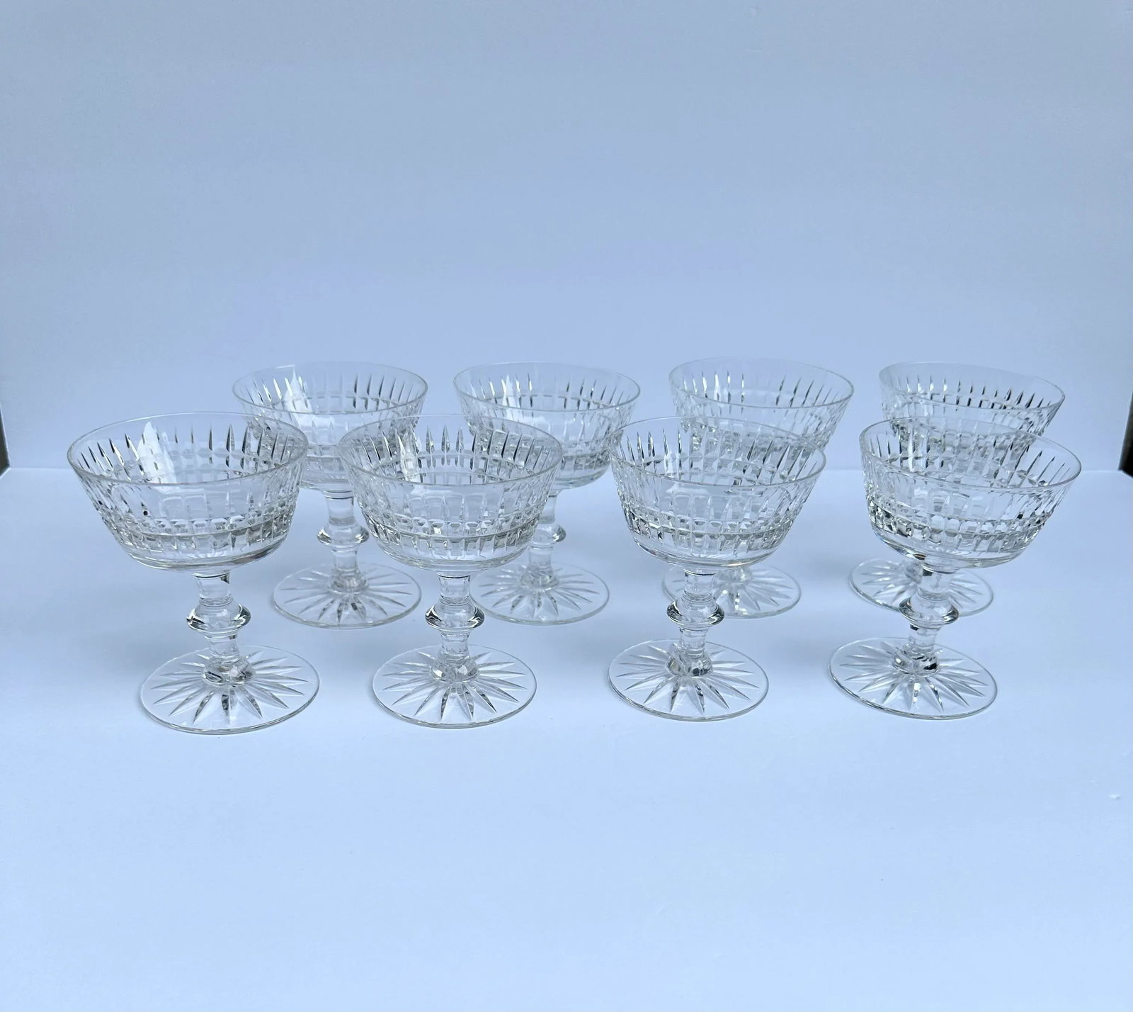 Mid-20th Century Renaissance Champagne or Tall Sherbet by Seneca- Set of 8 - 5