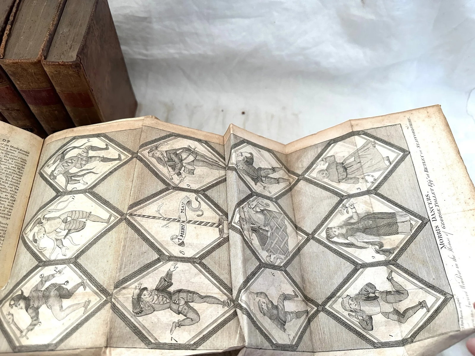 18th C. The Play's & Poems Malone's Shakespeare Leather Bound Books-A Set - 5