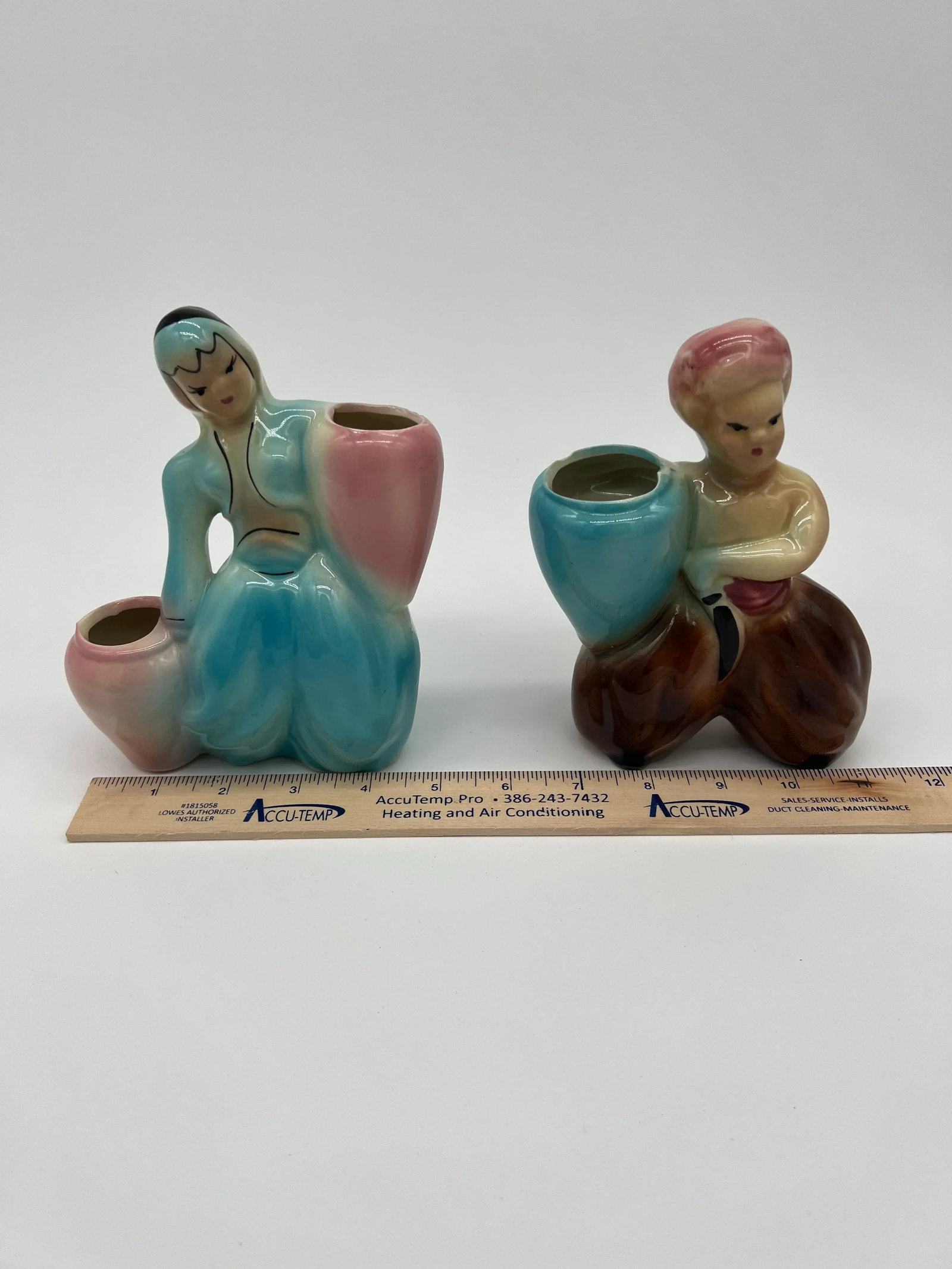 Vintage Arabian Vessels - a Pair - 7