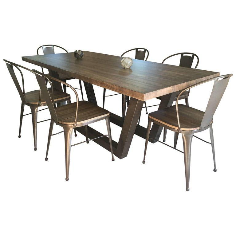 21st Century Wrought Iron Set of Patio Dining Set - 13