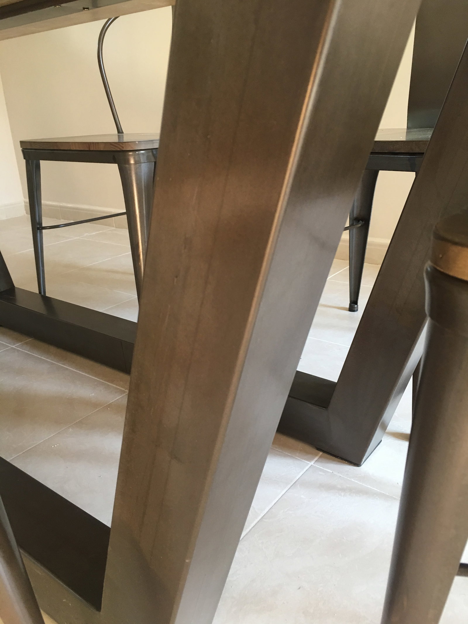 21st Century Wrought Iron Set of Patio Dining Set - 8