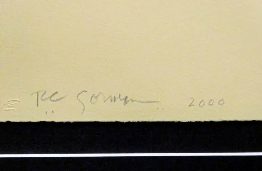 R.C.Gorman "Shoshana's Bracelet" Original Framed Lithograph - 3