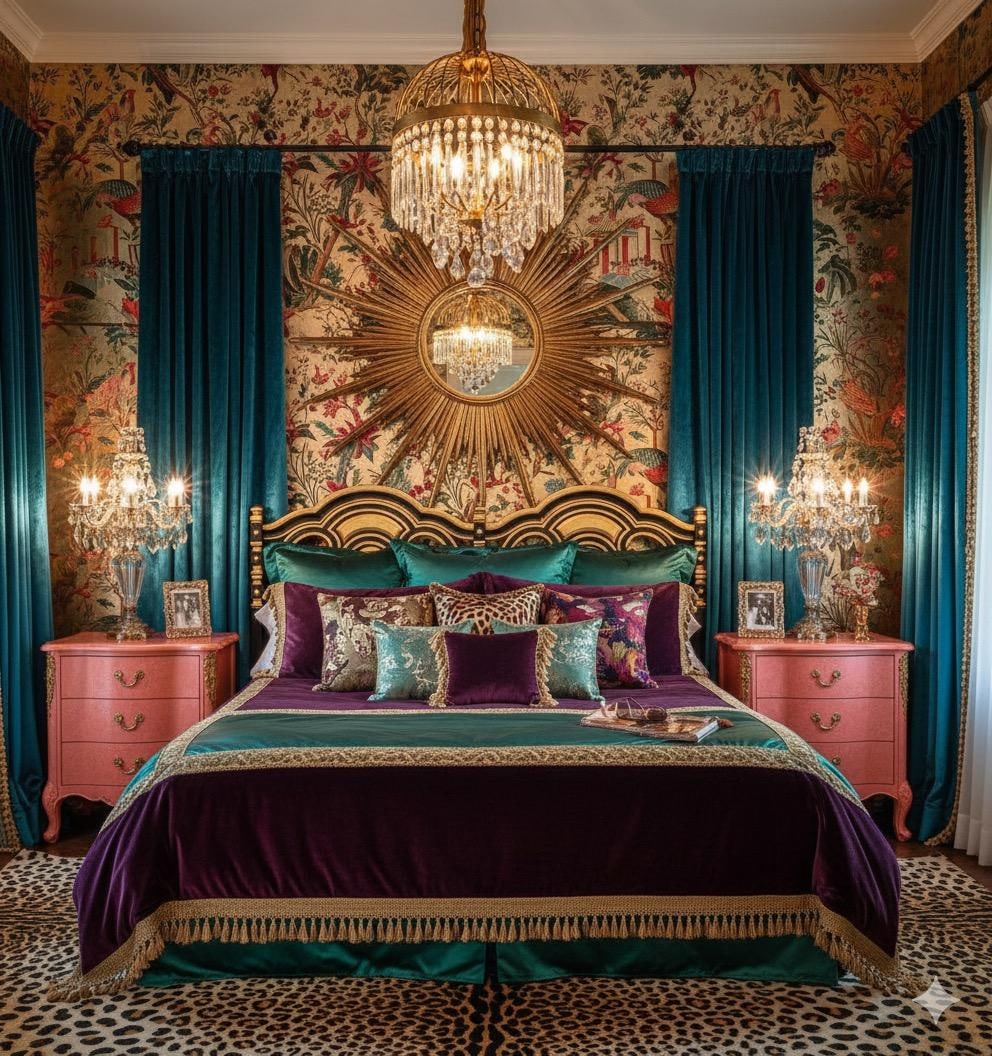 Stunning Vintage Hollywood Regency Mediterranean Style Ebony and Parcel Gilt King Size Headboard-New - 14