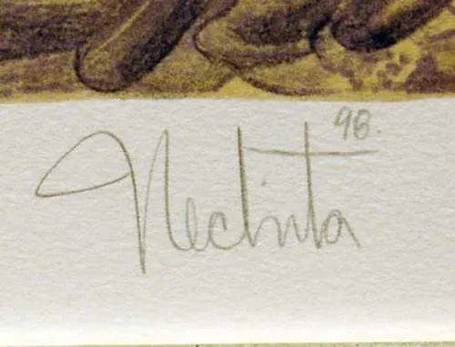 Alexandra Nechita "Forever Happy" Hand Signed 1998 Framed Lithograph - 3